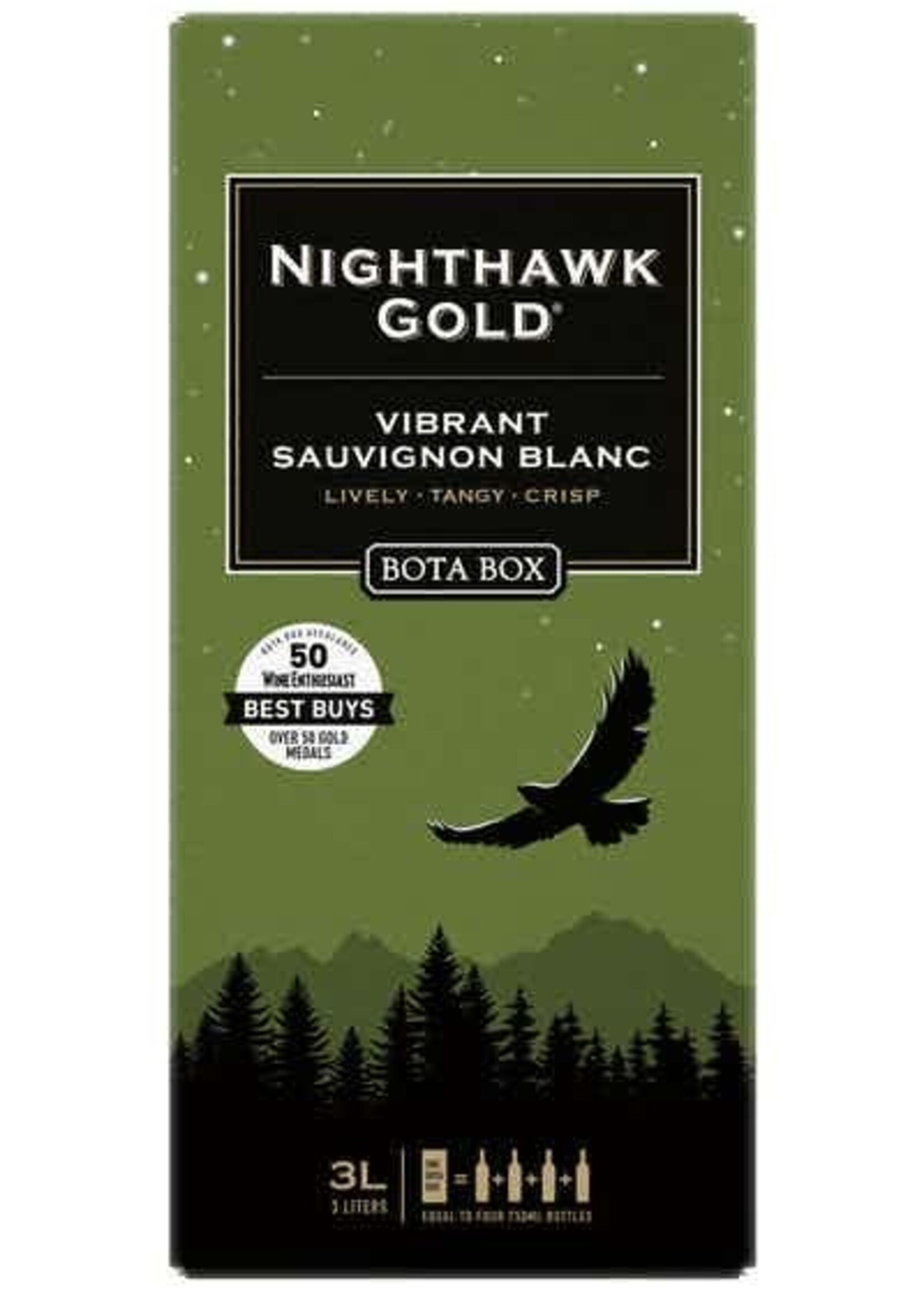 Bota Box Bota Box Nighthawk Sauvignon Blanc Gold 3L
