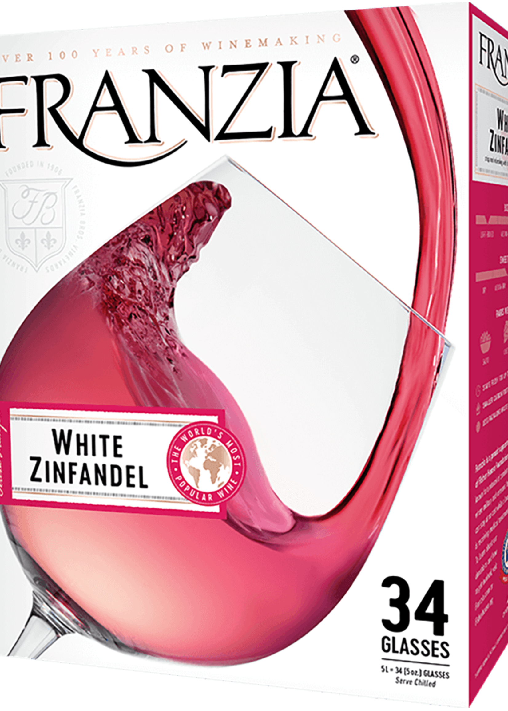 Franzia Franzia White Zinfandel 5L