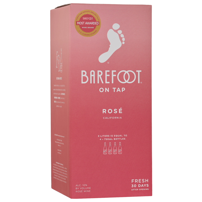Barefoot On Tap Rose 3L