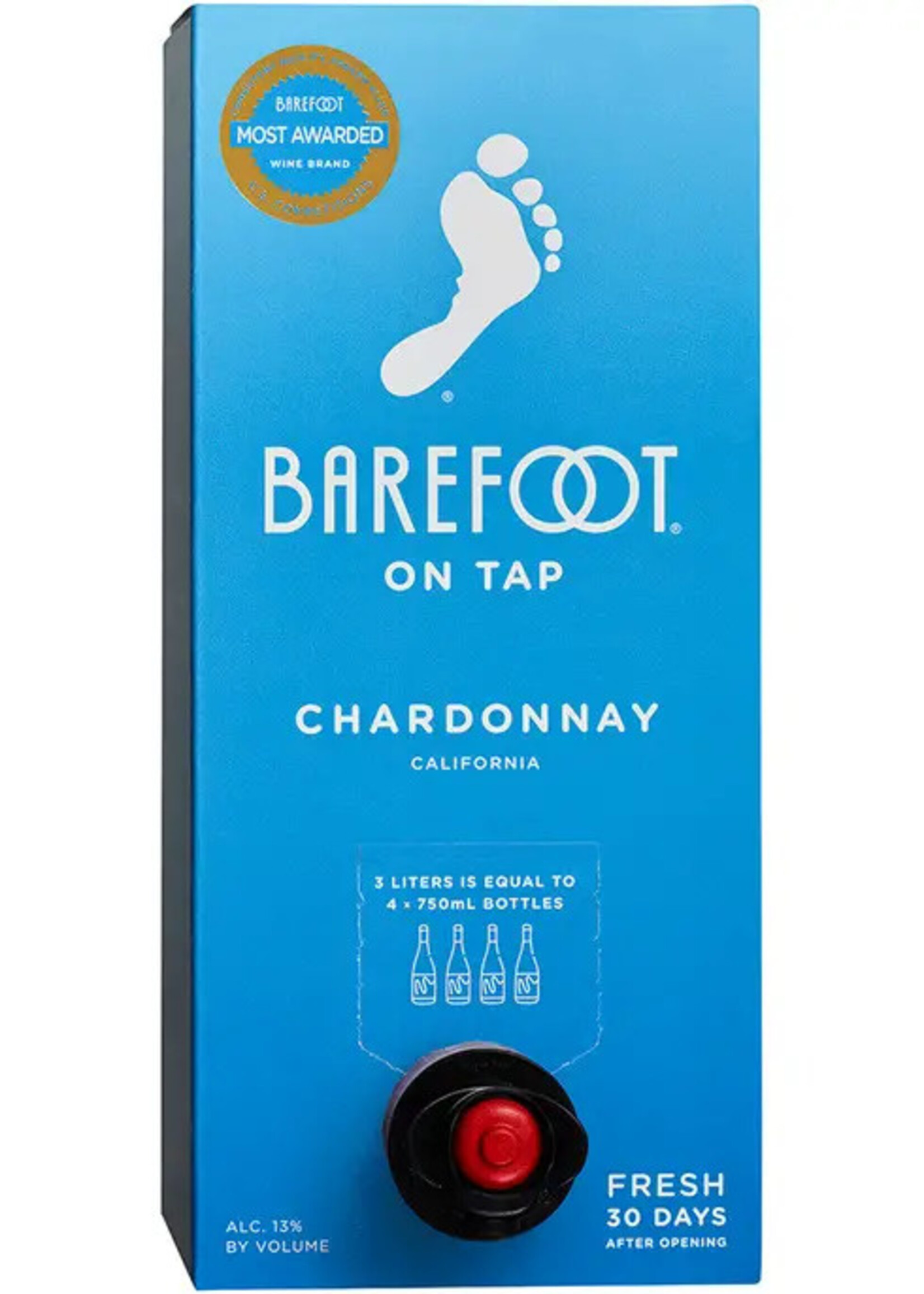 Barefoot Barefoot On Tap Chardonnay 3L