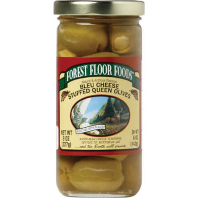 Forest Floor Bleu Cheese Stuffed Olives