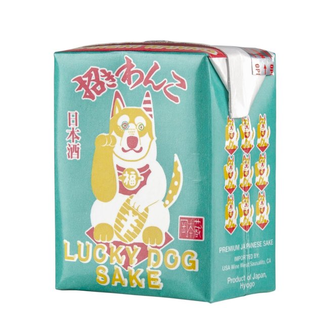 Maneki Wanko Lucky Dog Sake SMALL 187ml