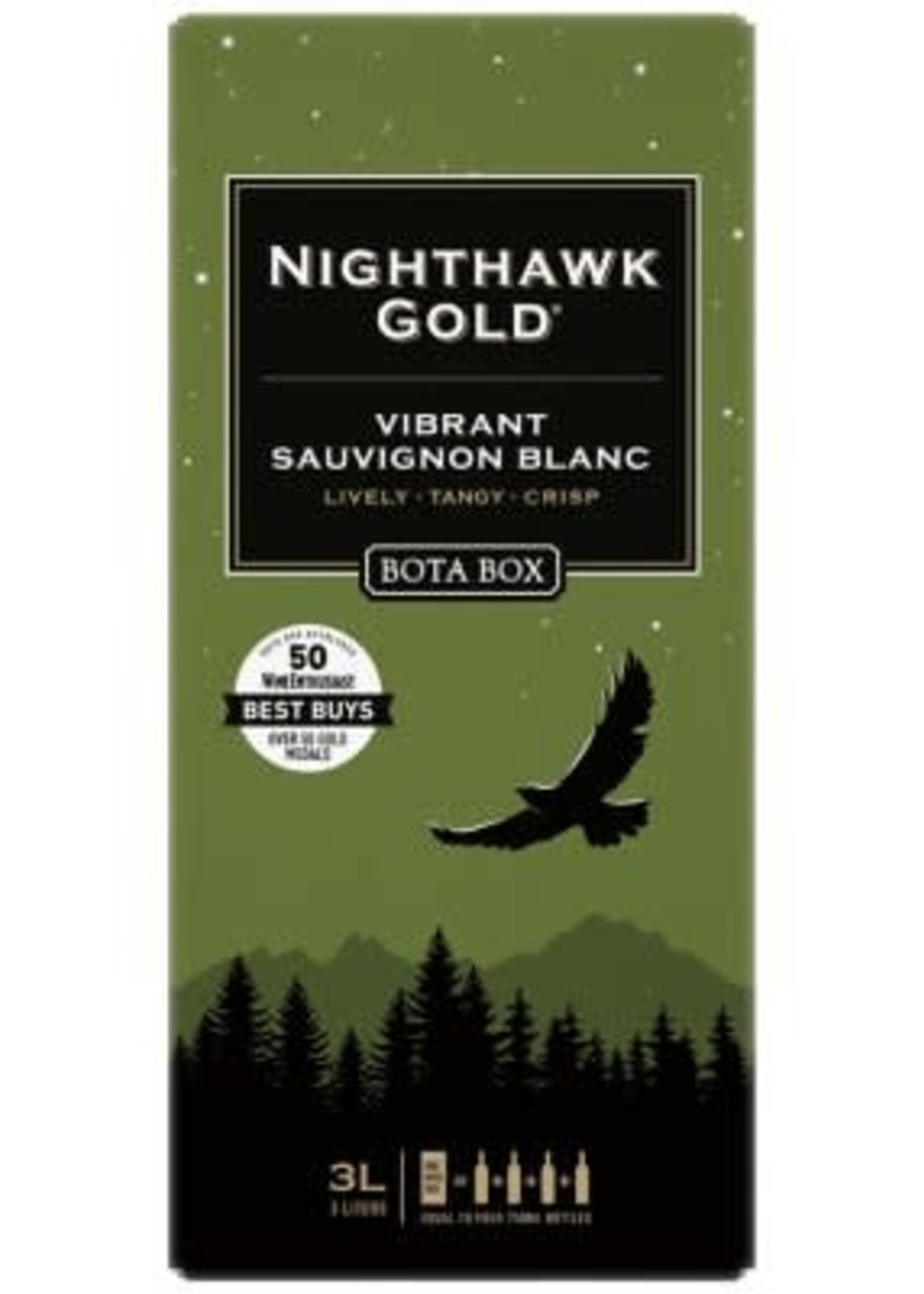 Bota Box Bota Box Nighthawk Sauvignon Blanc Gold 3L