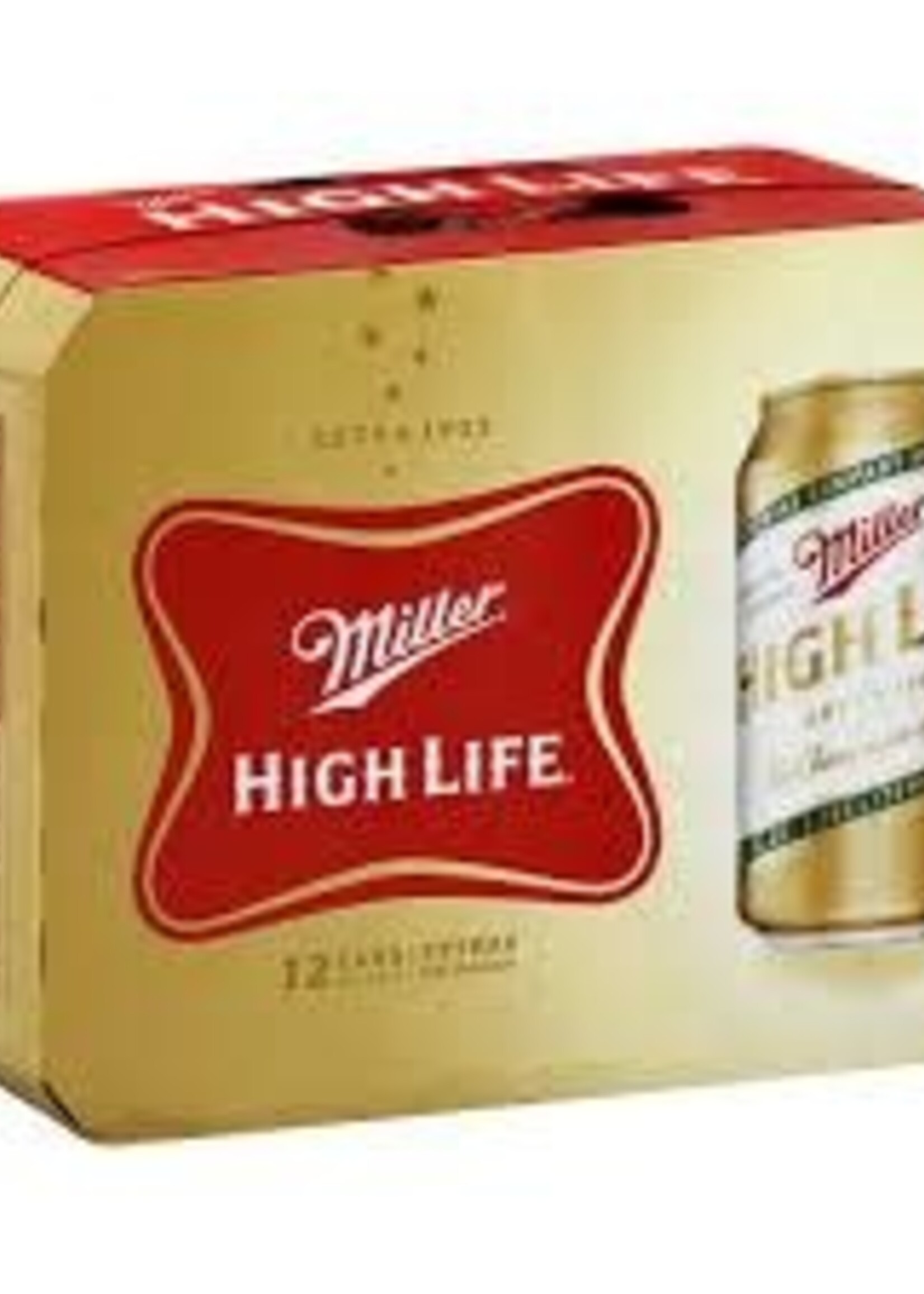 Miller Miller High Life 12 can