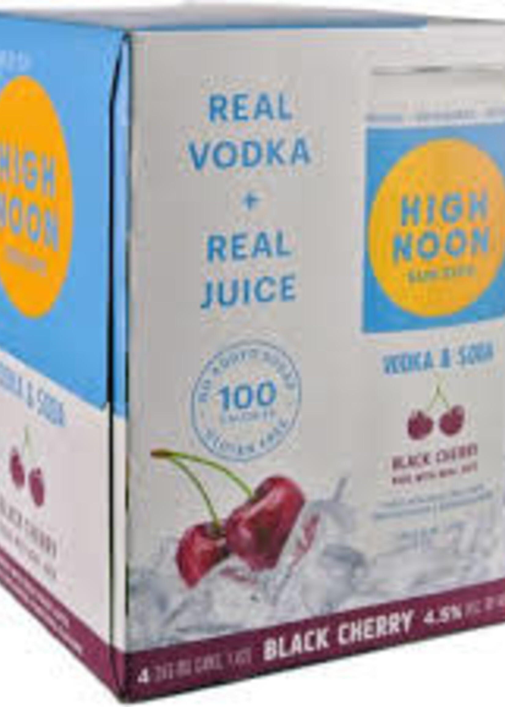 High Noon Sun Sips High Noon Black Cherry 4 can