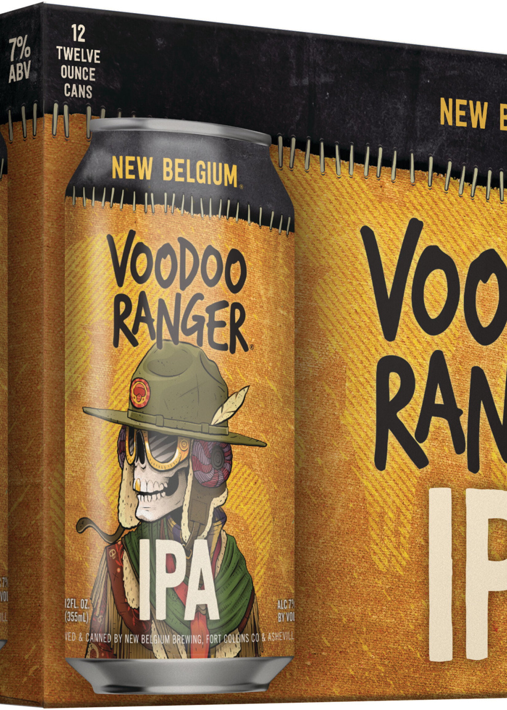 New Belgium Brewing NBB Voodoo Ranger IPA 12 can