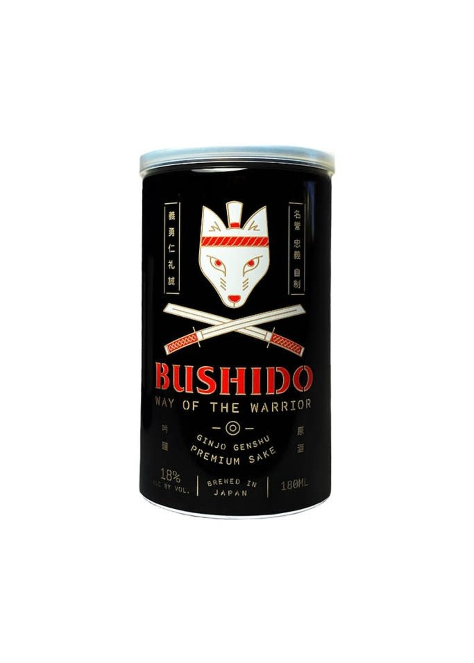 Bushido Bushido Way of the Warrior Ginjo Genshu Sake Can 180ml