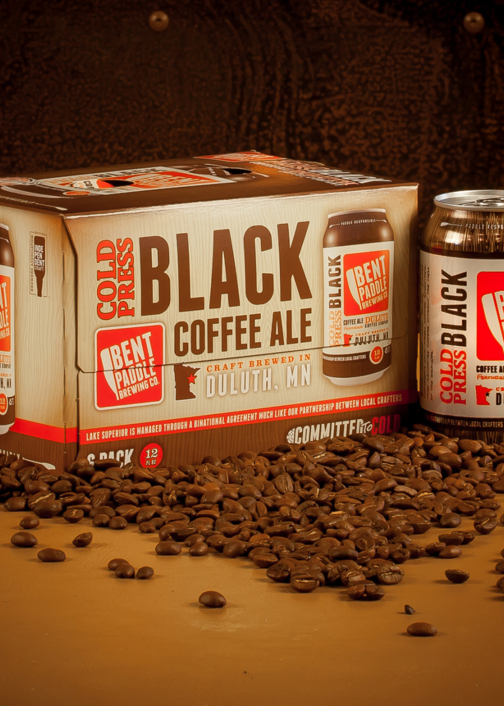 Bent Paddle Brewing Bent Paddle Cold Press Black Ale 6 can