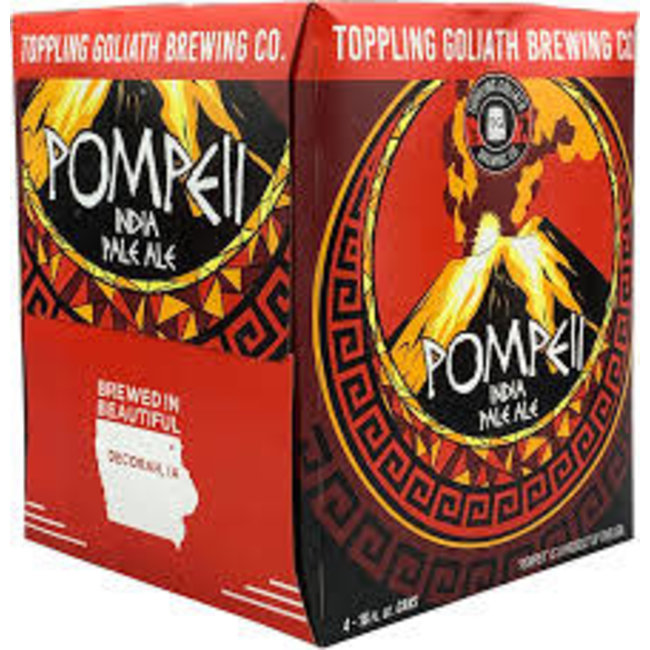 Toppling Goliath Pompeii Mosaic IPA 4 can