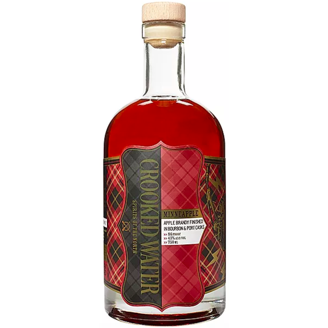 Crooked Water Minneapple Apple Brandy 750ml