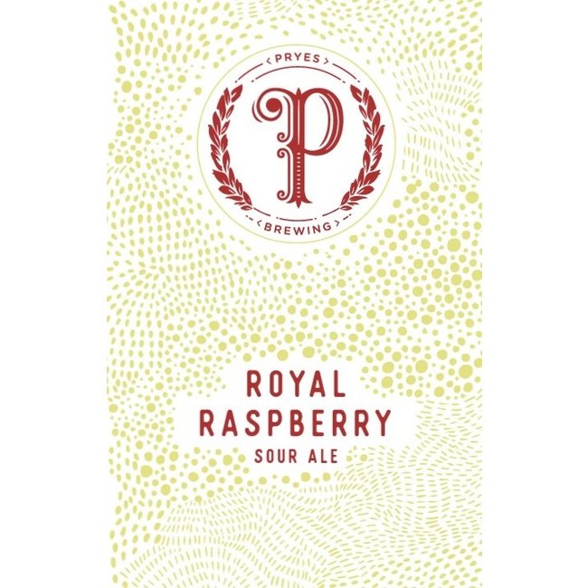 Pryes Brewing Royal Raspberry Sour 4 can