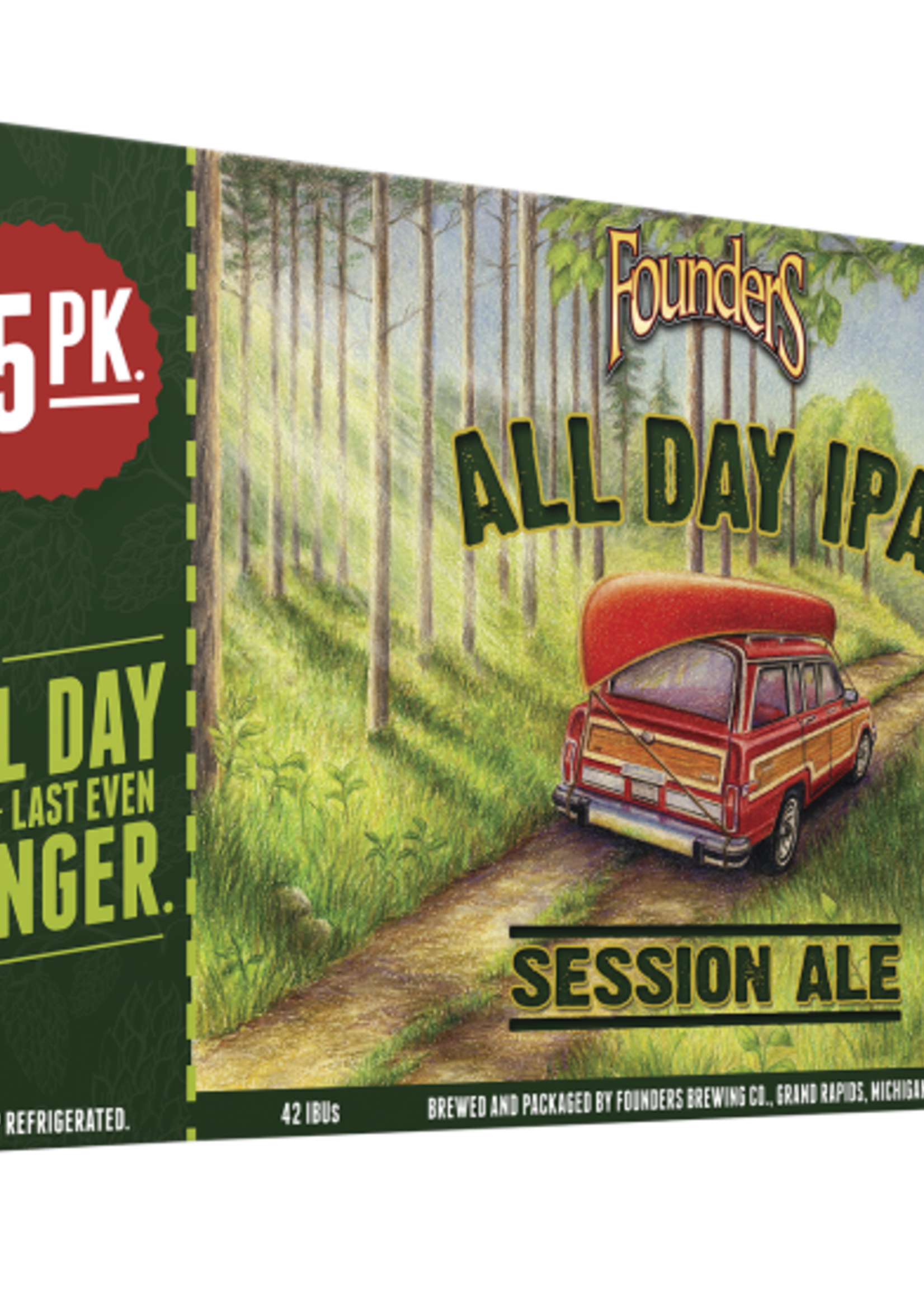 Founders Brewing Company Founders All Day IPA 15 can