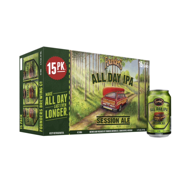 Founders All Day IPA 15 can