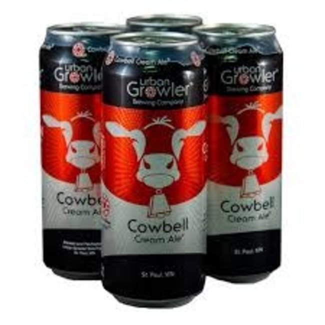 Urban Growler Cowbell Cream Ale 4 can