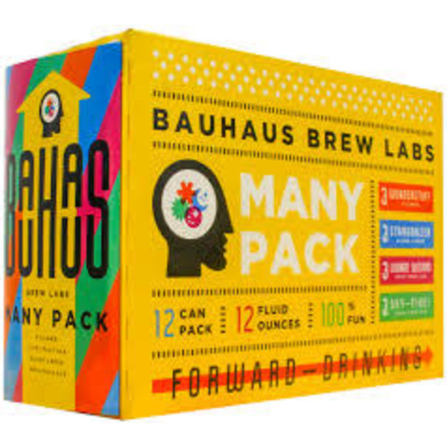 Bauhaus Many Pack 12 can