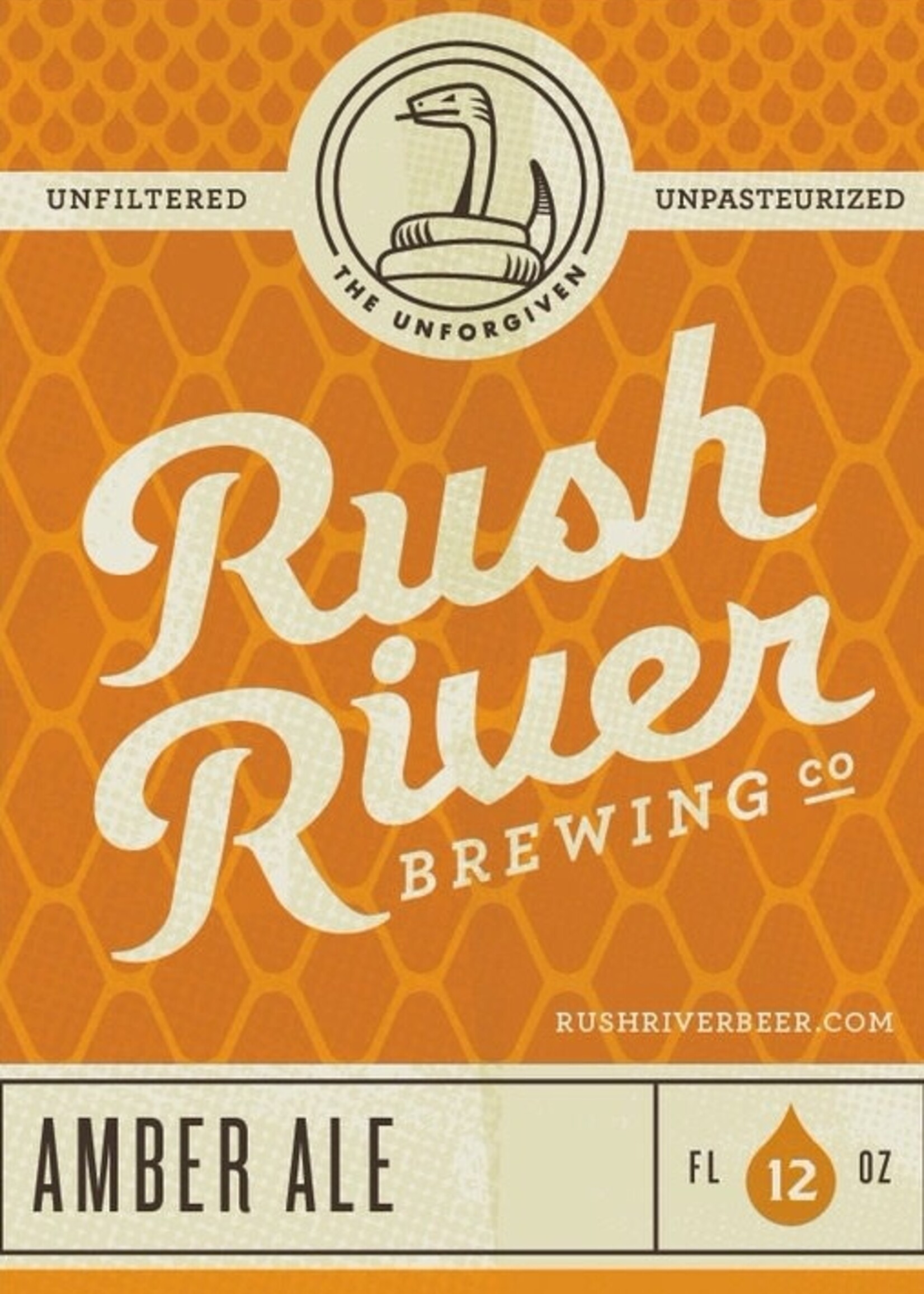 Rush River Rush River Unforgiven Amber 6 btl