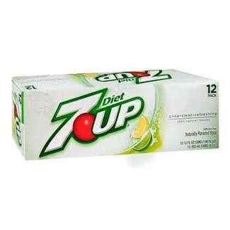 7-Up Diet / Zero Sugar 7Up 12 can