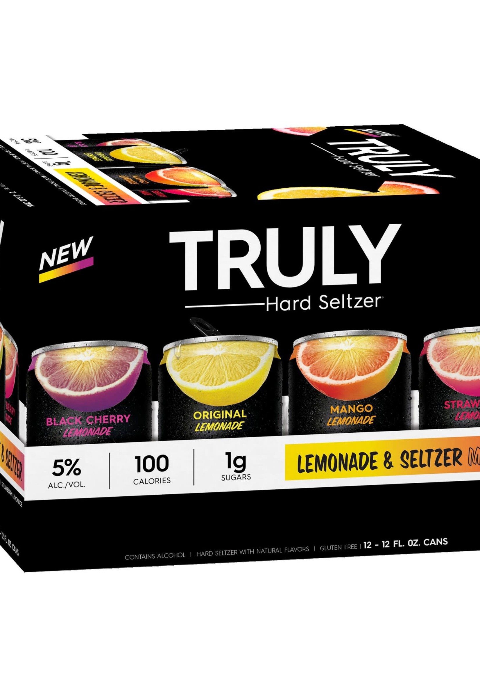 Truly Truly Lemonade Seltzer 12 Can