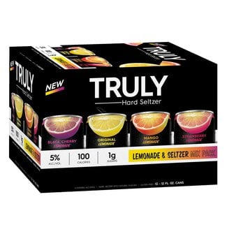 Truly Truly Lemonade Seltzer 12 Can