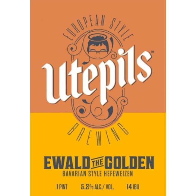 Utepils Ewald The Golden Hefe 4 can