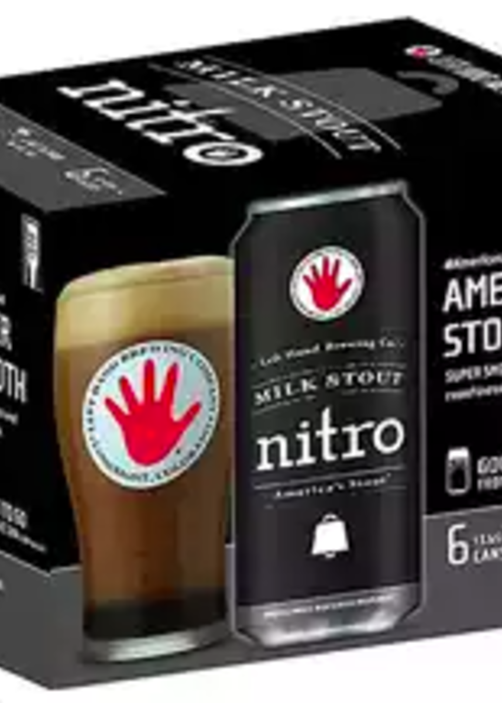 Left Hand Brewing Company Left Hand NITRO Milk Stout 13.6oz 6 can