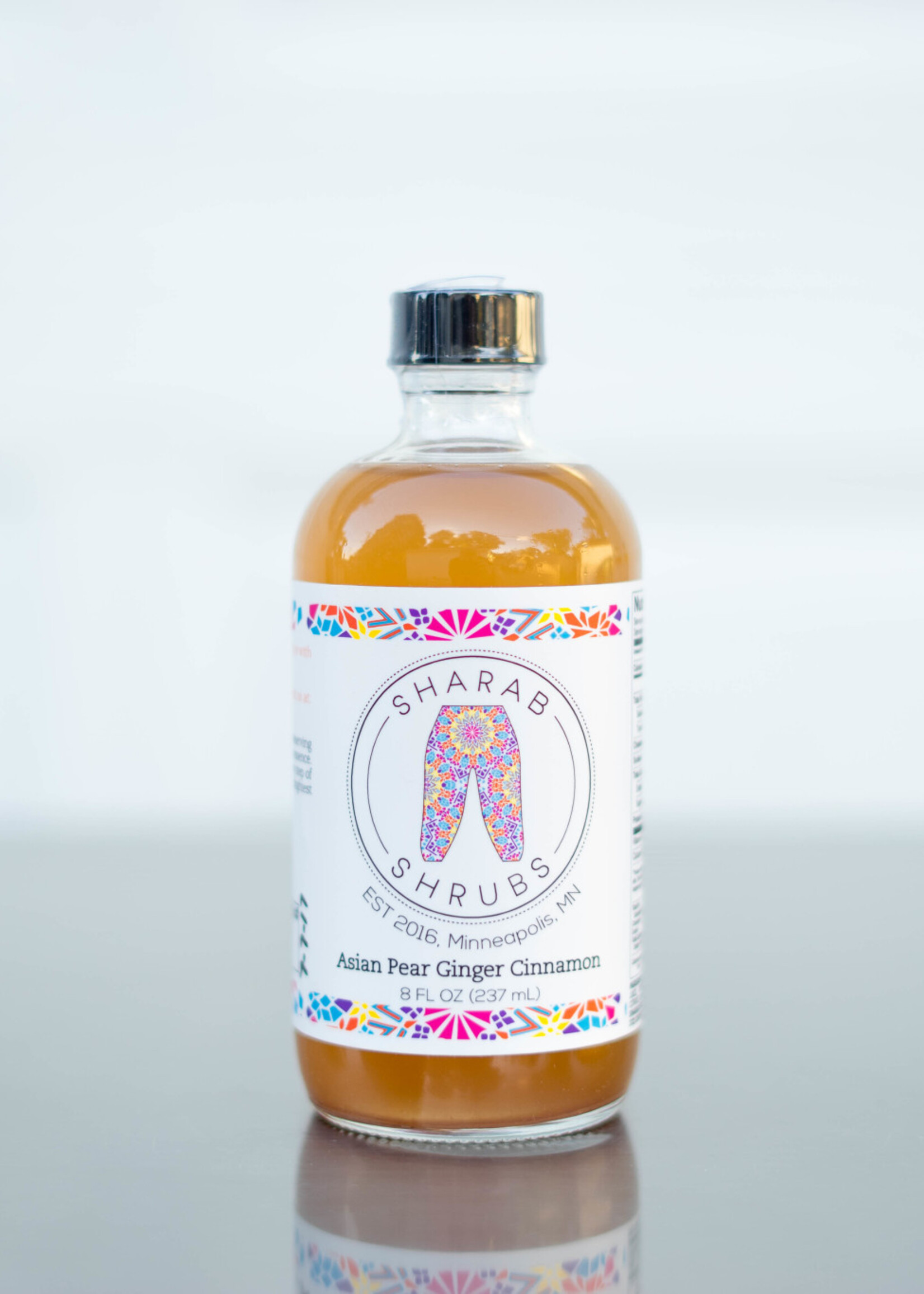 Sharab Shrubs Sharab Shrubs Asian Pear Ginger Cinnamon Shrub 8oz