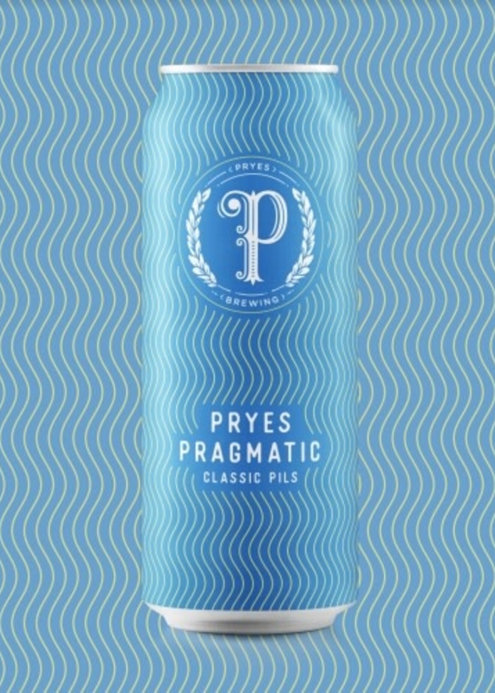 Pryes Brewing Pryes Brewing Pryes Pragmatic Pilsner 4 can