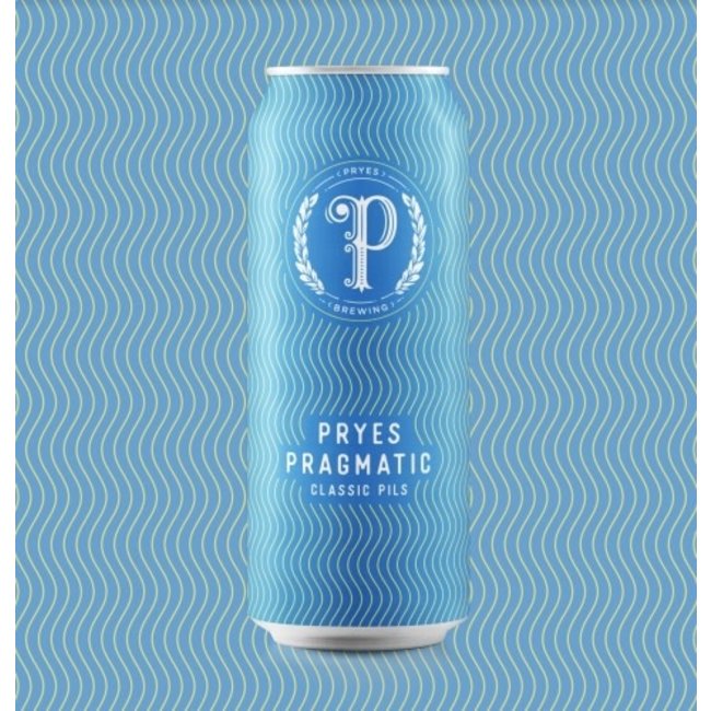 Pryes Brewing Pryes Pragmatic Pilsner 4 can