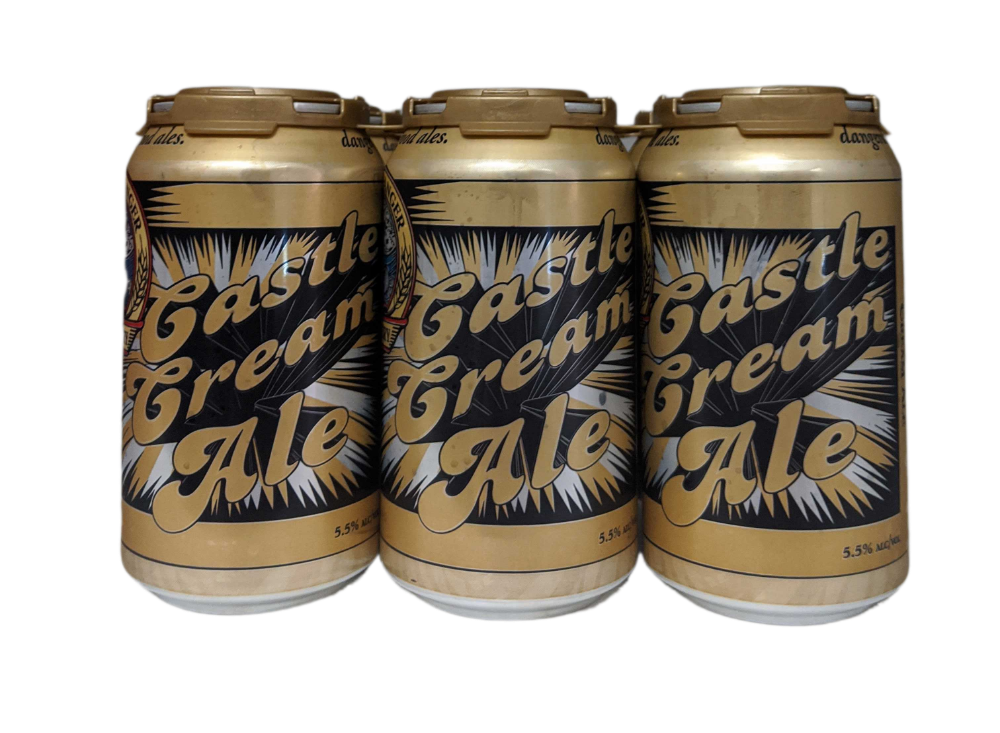 Castle Danger Cream Ale 6 can