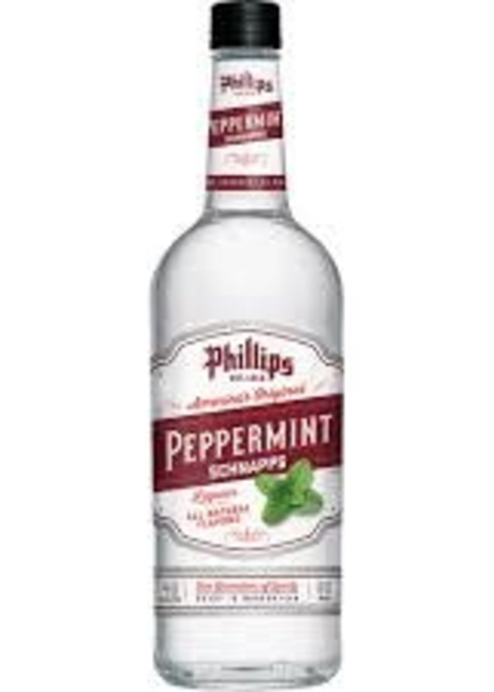 Phillips Phillips Peppermint Schnapps 80 Proof 1L