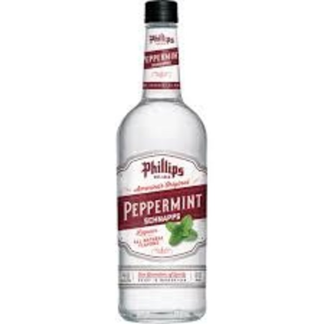 Phillips Peppermint Schnapps 80 Proof 1L