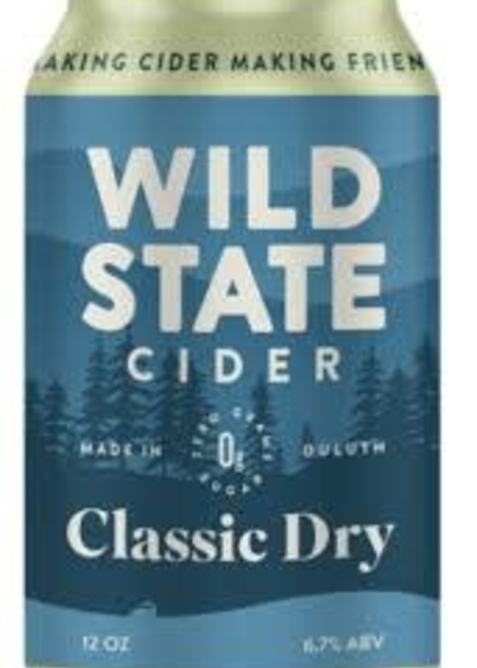 Wild State Cider Wild State Classic Dry Cider 4 Can
