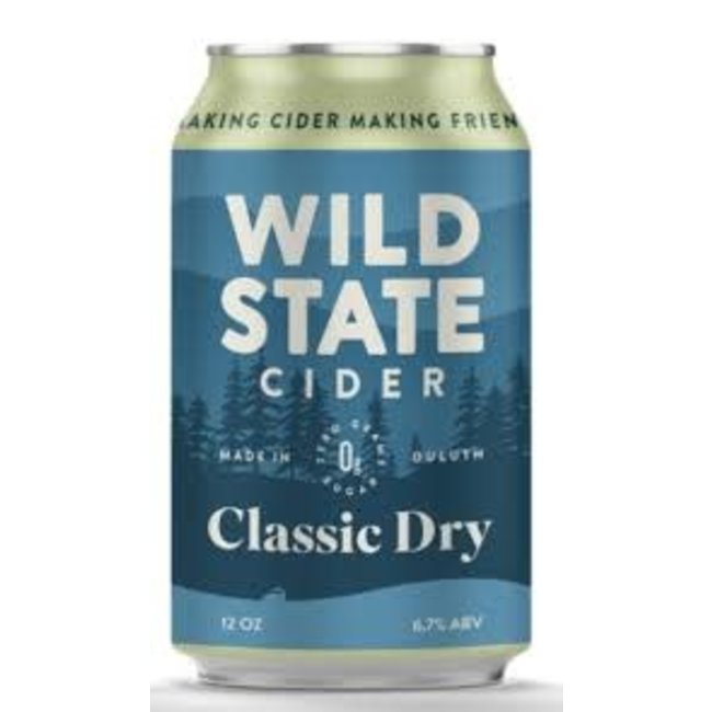 Wild State Classic Dry Cider 4 Can