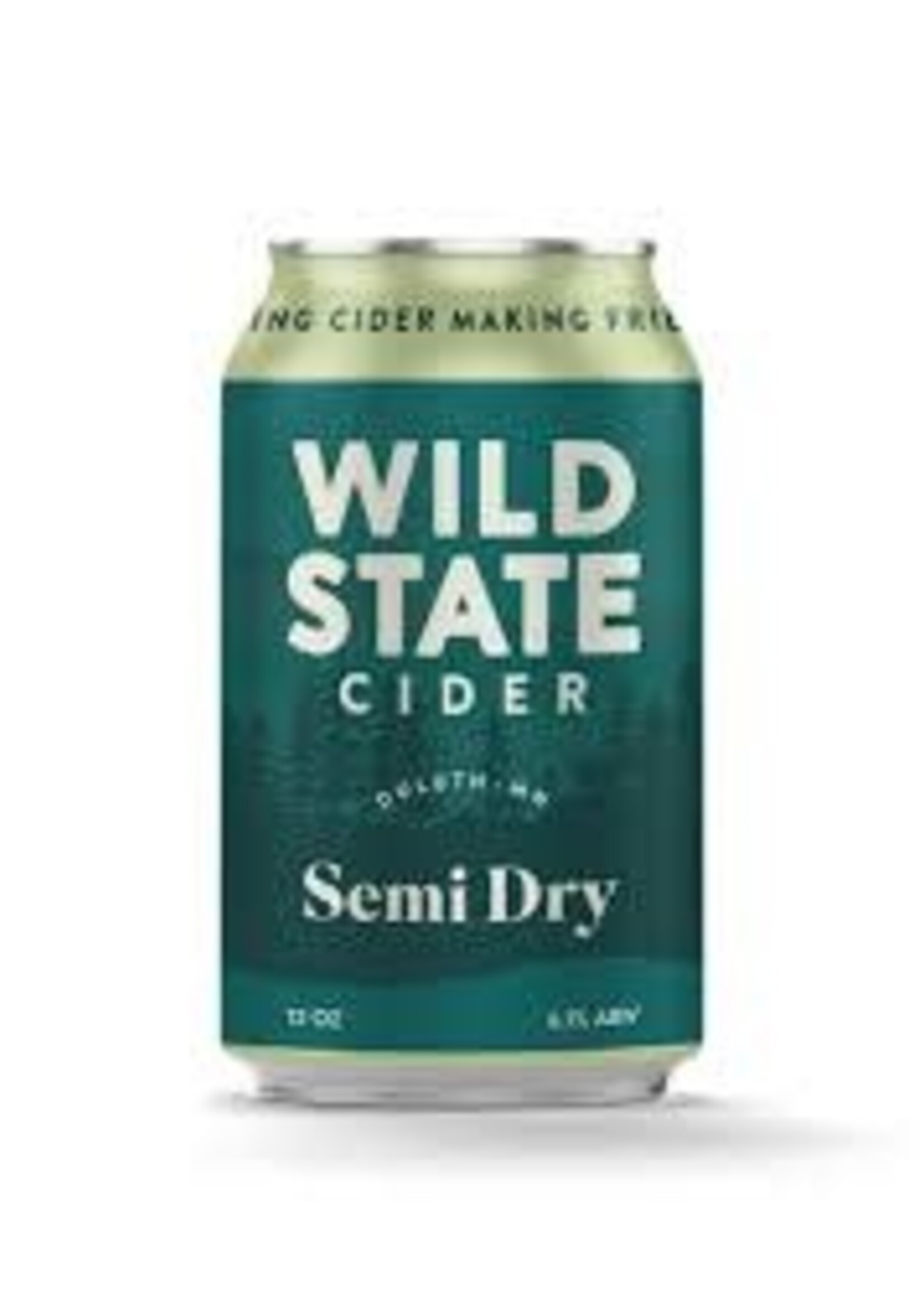 Wild State Cider Wild State Wild Apple Semi Dry Cider 4 Can