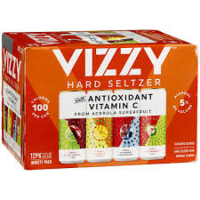 Vizzy Variety Vibrantly Tropical Hard Seltzer #1 12 can