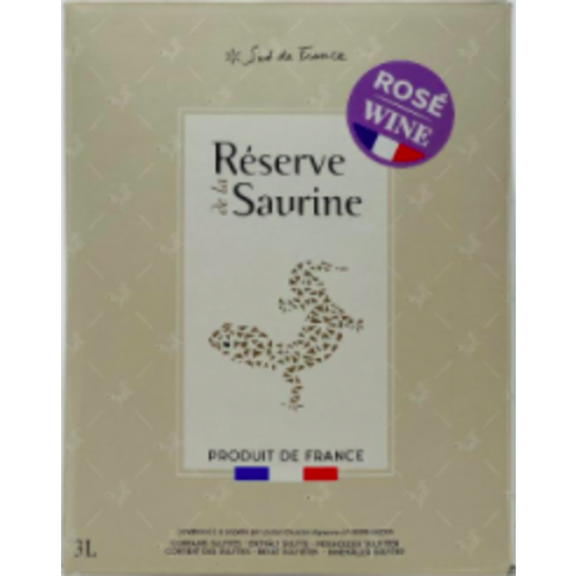 Reserve de la Saurine Rose BOX 3L