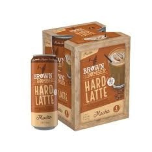 Rebel Brown Bomber Mocha Latte Hard Coffee 4 can