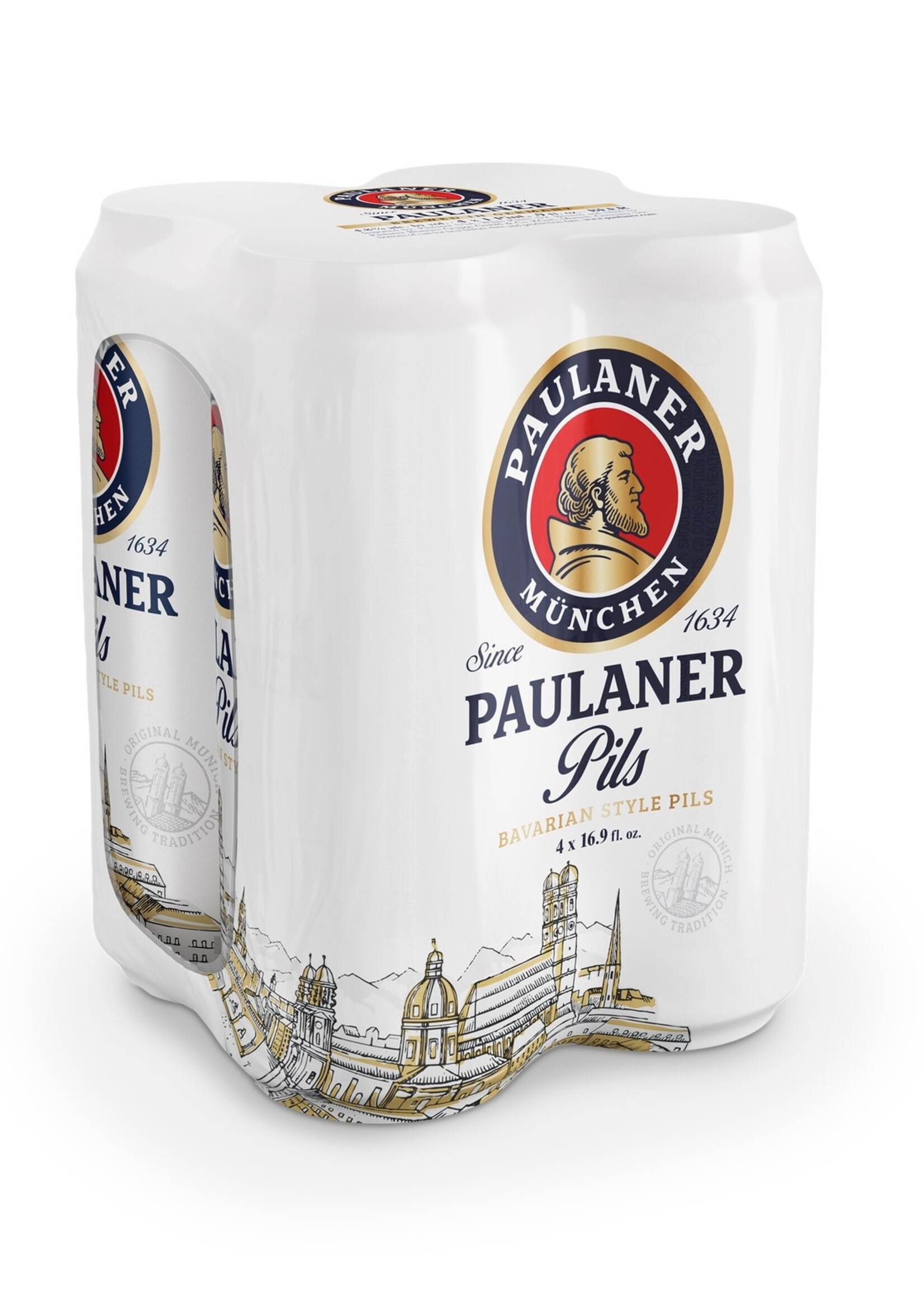 Paulaner Paulaner Premium Pilsener 4 can