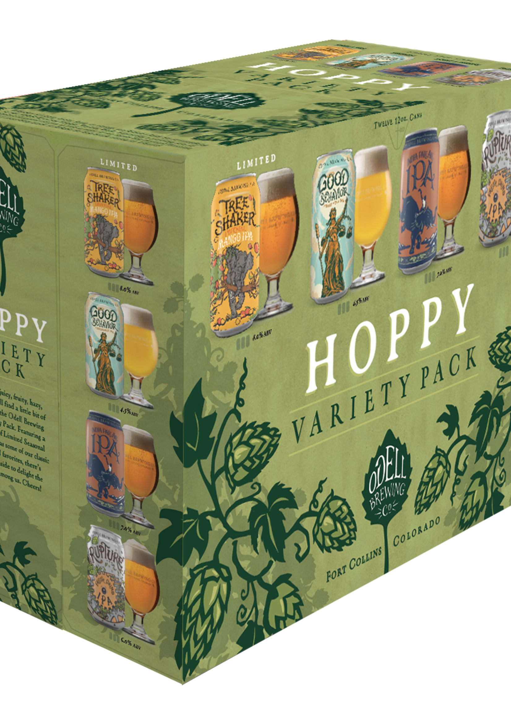 Odell Brewing Company Odell Hoppy Variety 12 can