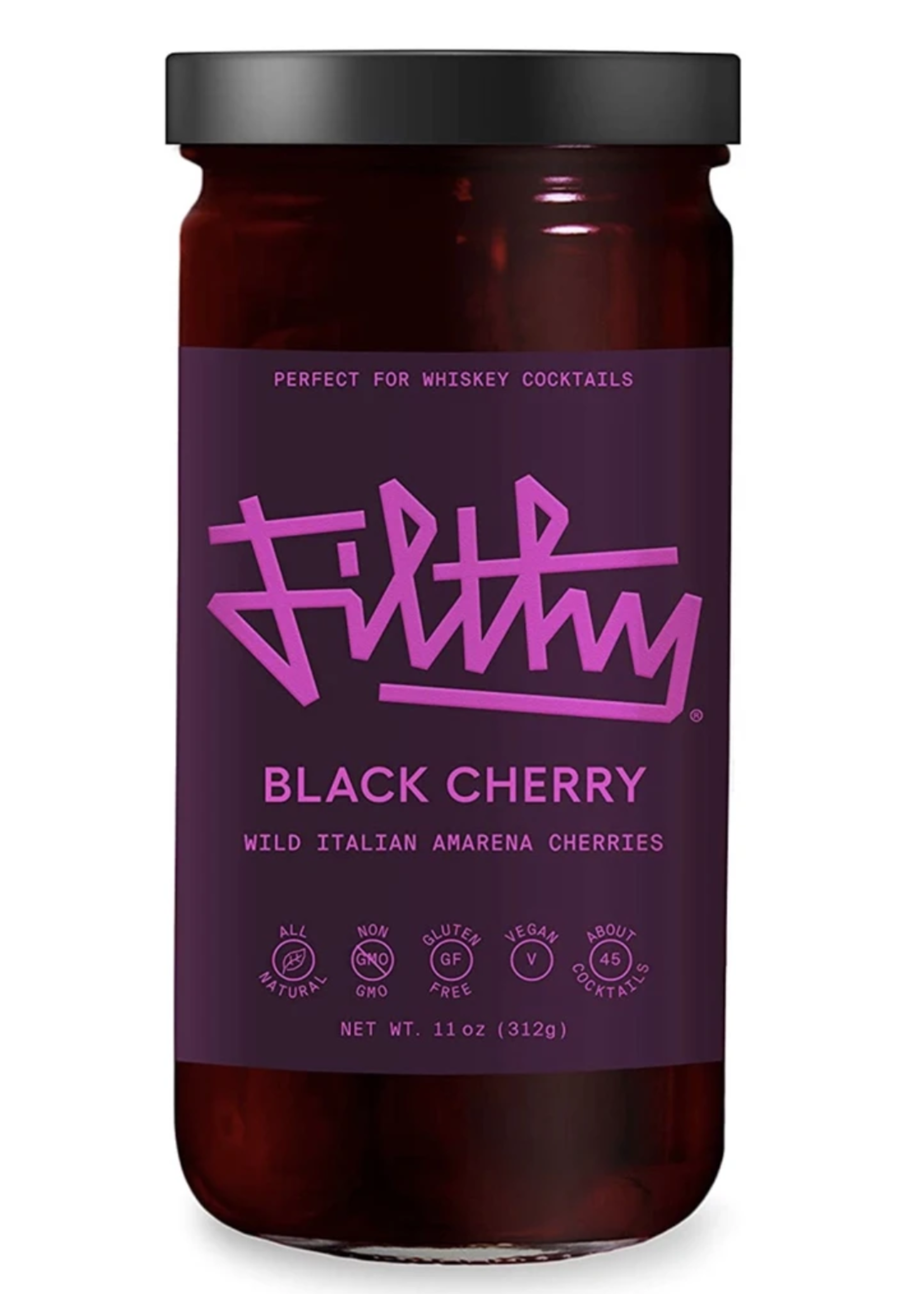 Filthy Foods Filthy Black Cherry 11oz (Cherries)