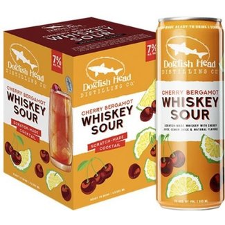 Dogfish Head Distilling Co. Dogfish Head Distilling Cherry Bergamot Whiskey Sour 4 can