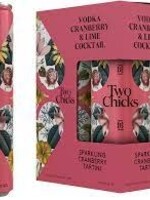 Two Chicks Canned Cocktails Two Chicks Vodka Cranberry Canned Cocktail 4 can