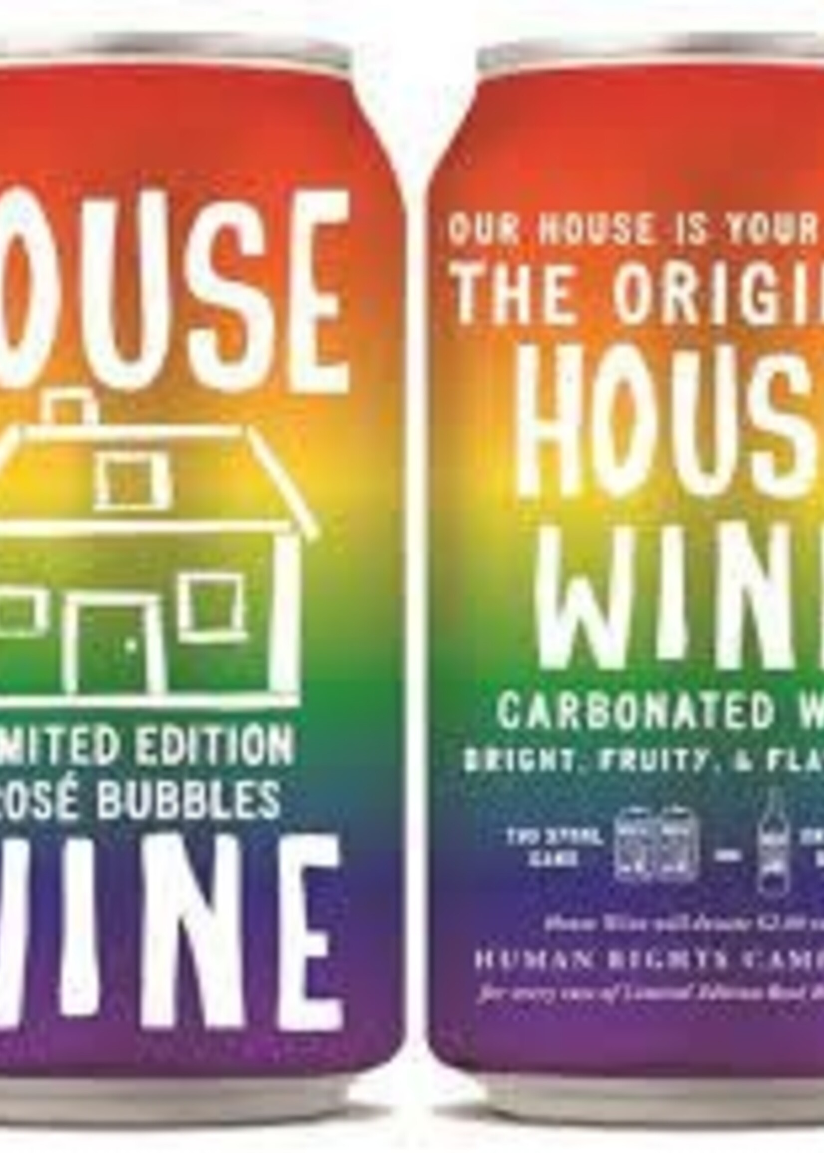 House Wine House Wine Sparkling Rose CAN