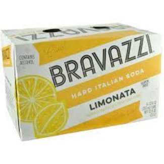 Bravazzi Bravazzi Hard Italian Soda Limonata 6 can