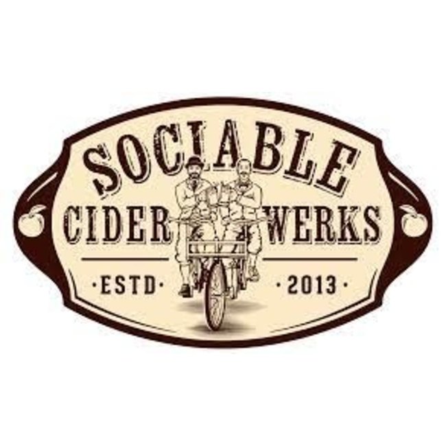 Sociable Cider Werks Variety 8 can