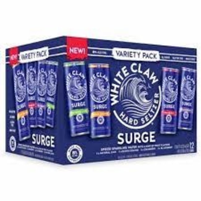 White Claw Surge Variety 12 can