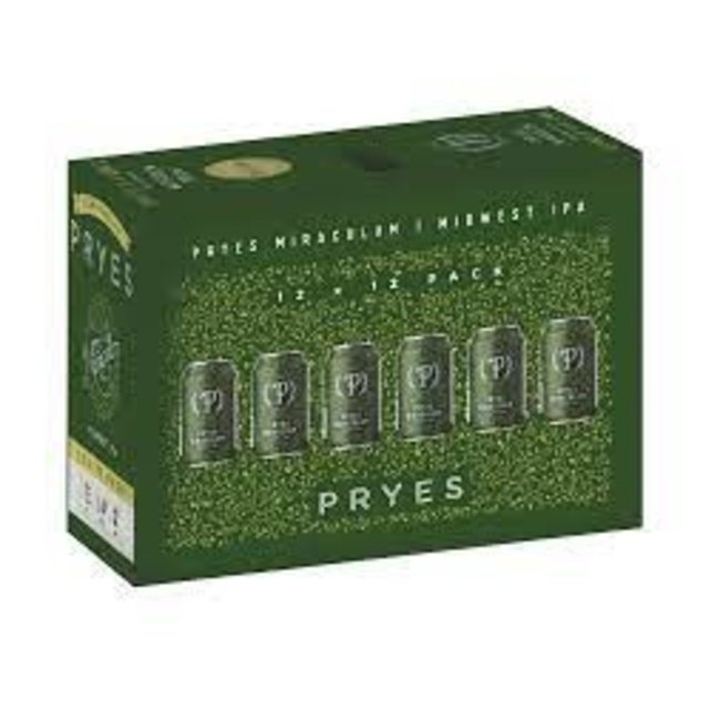 Pryes Brewing Miraculum IPA 12 can