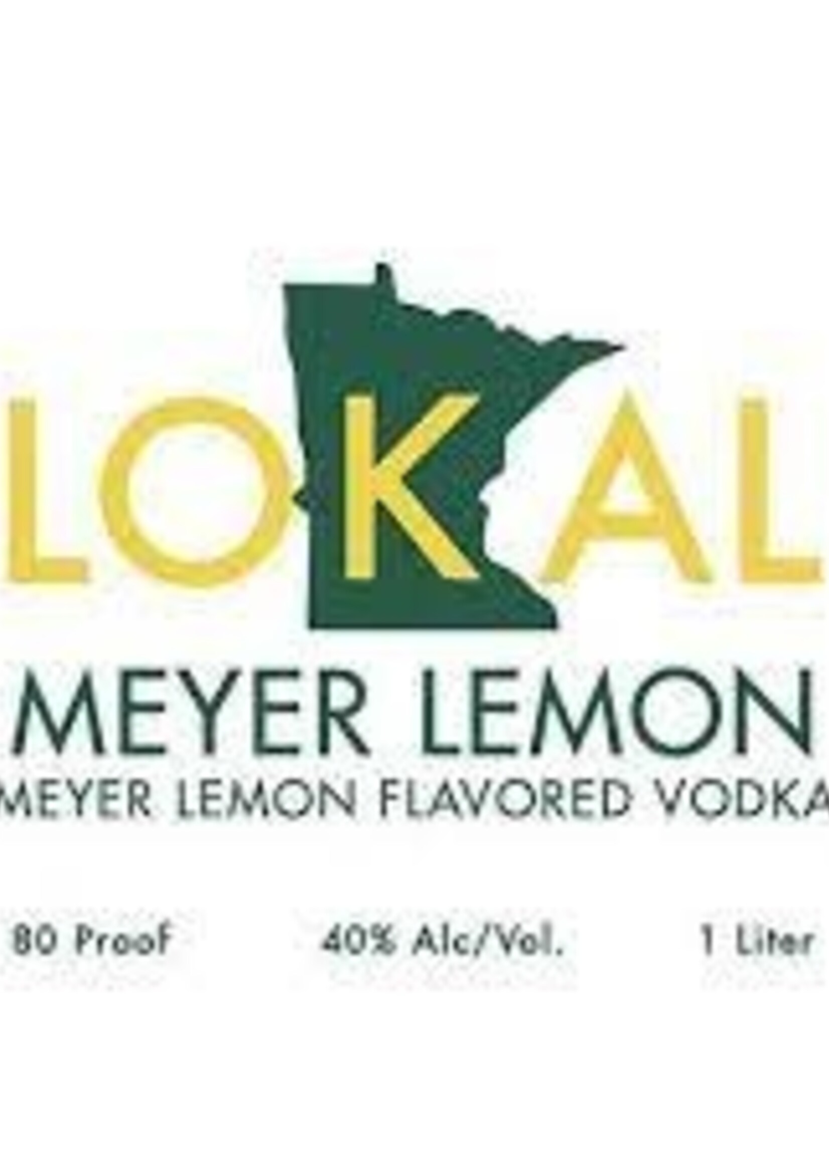 Lokal Spirits Lokal Meyer Lemon Vodka 1L