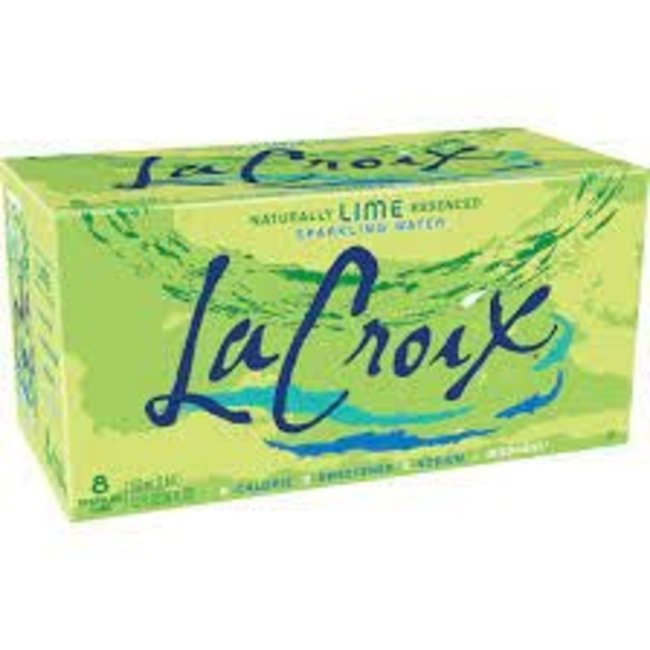 La Croix Lime 8 can