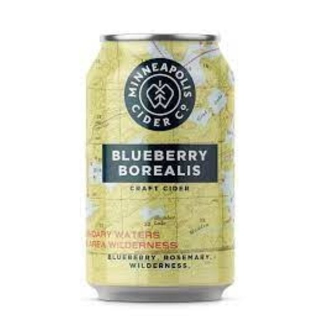 Minneapolis Cider Co Blueberry Borealis 4 can